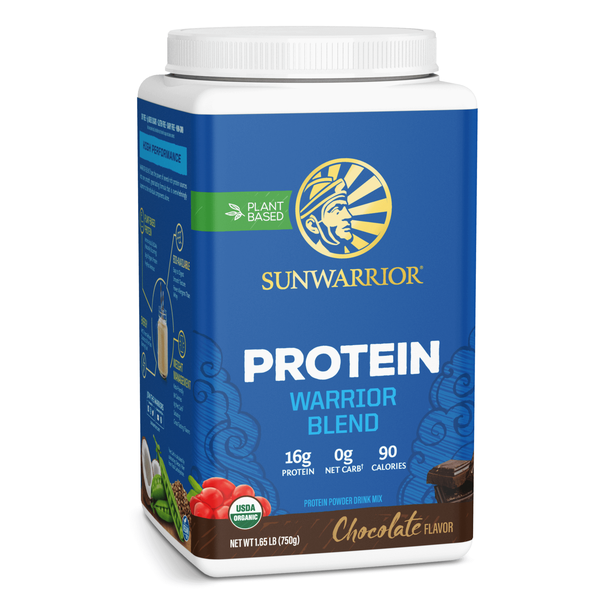 Warrior Blend Organic Protein - Chocolate