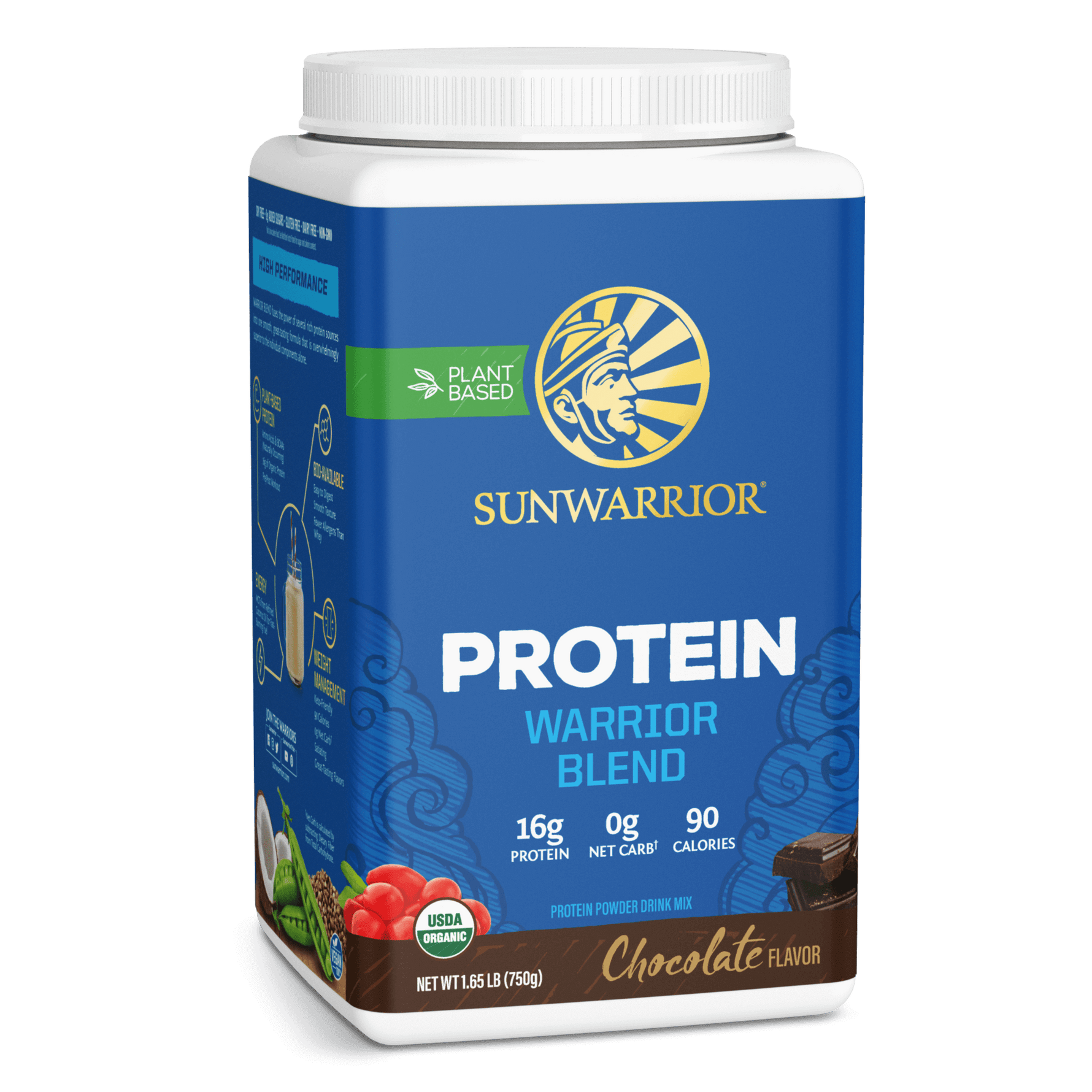 Warrior Blend Organic Protein - Chocolate