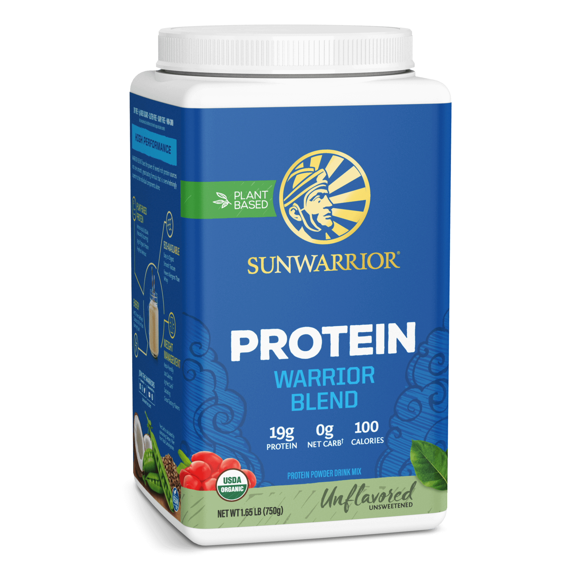 Warrior Blend Organic Protein  - Unflavored
