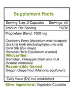 UTI Secret Capsules - Urinary Tract Formula