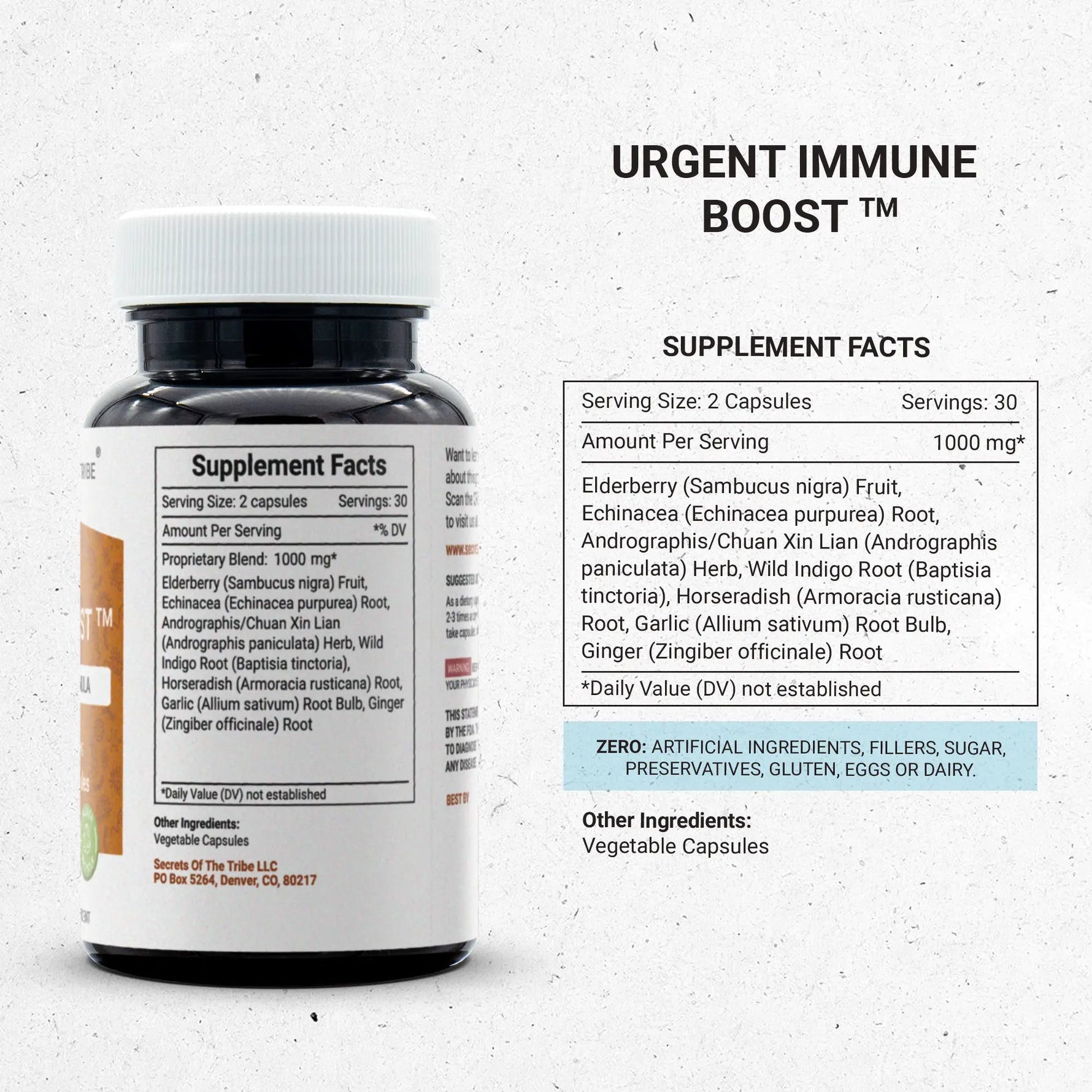 Urgent Immune Boost Capsules - Immune Boost Formula