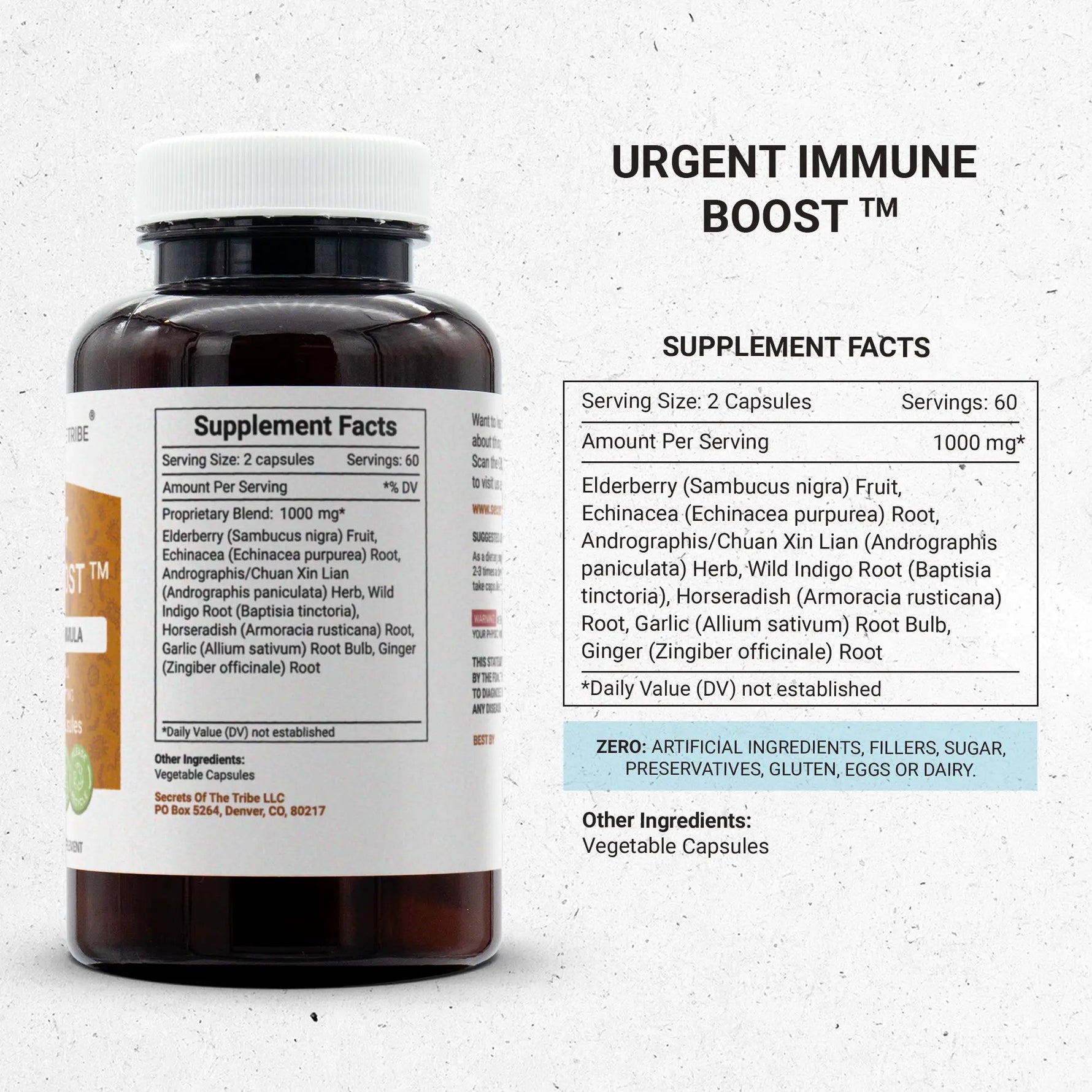 Urgent Immune Boost Capsules - Immune Boost Formula