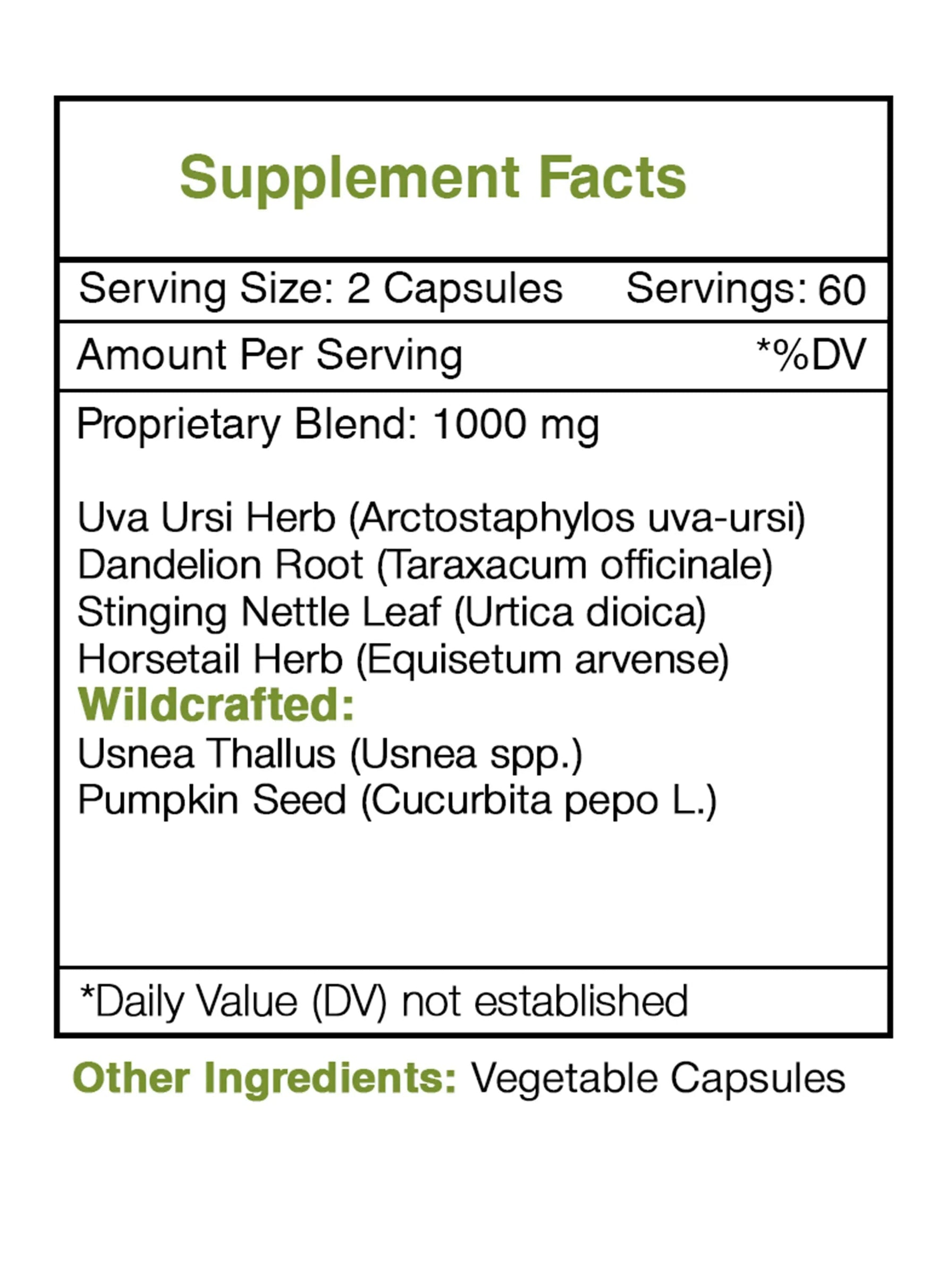 Urinary Secret Capsules - Urinary System Support