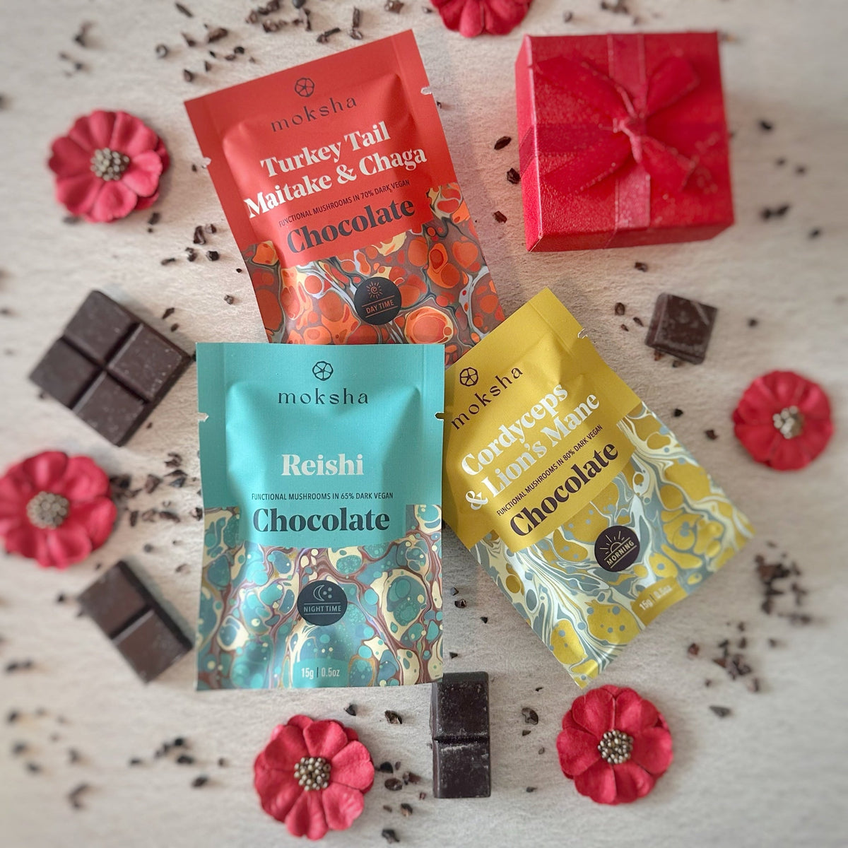 Mushroom Chocolate Tasting Sampler