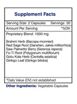 Warrior's Mane Capsules - Male Hair Growth Support