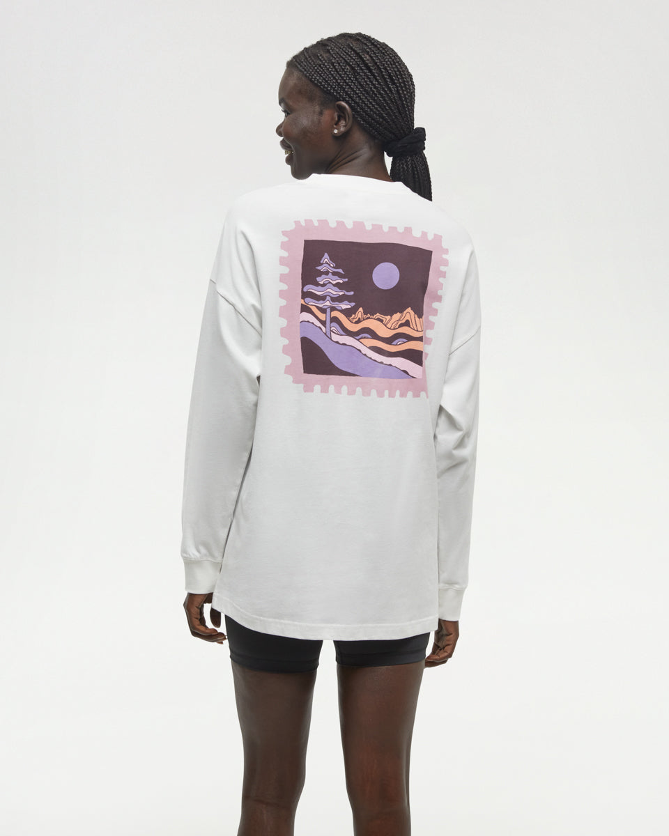 Emerald Edge Oversized Longsleeve