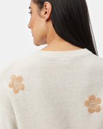Embroidered Crew Sweater
