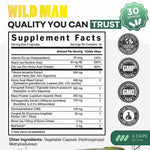 Wild Man Herbal Stack – Male Wellness Stack & Performance