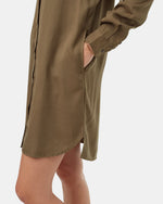 Oversized Shirt Dress