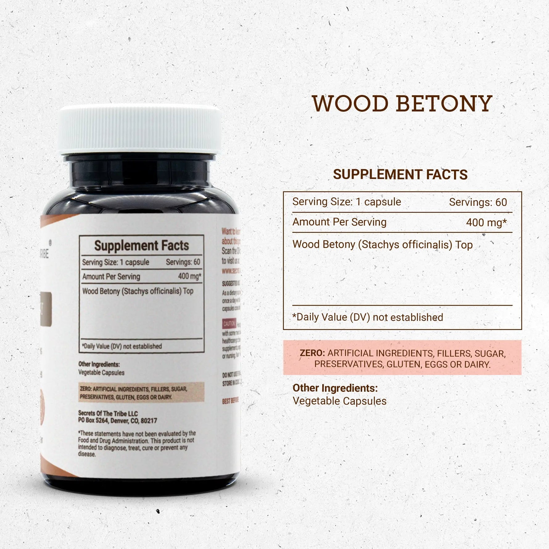 Wood Betony Capsules