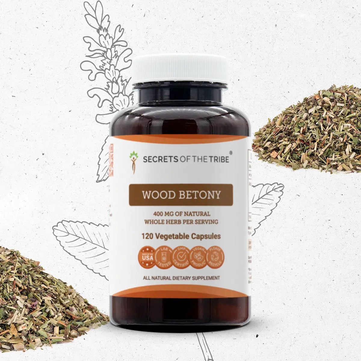Wood Betony Capsules