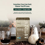 Organic Mushroom Coffee Fusion - Lion's Mane & Chaga