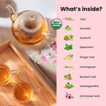 Immune Defense Tea, Echinacea Ashwagandha | Organic Herbal Blend