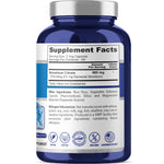 NusaPure Strontium Citrate - Suitable for Vegetarian/Vegan, Non - GMO - 680 mg 200 Capsules
