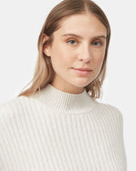 Highline Rib Cropped Mock Neck