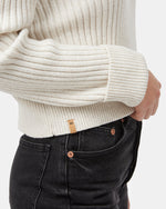 Highline Rib Cropped Mock Neck