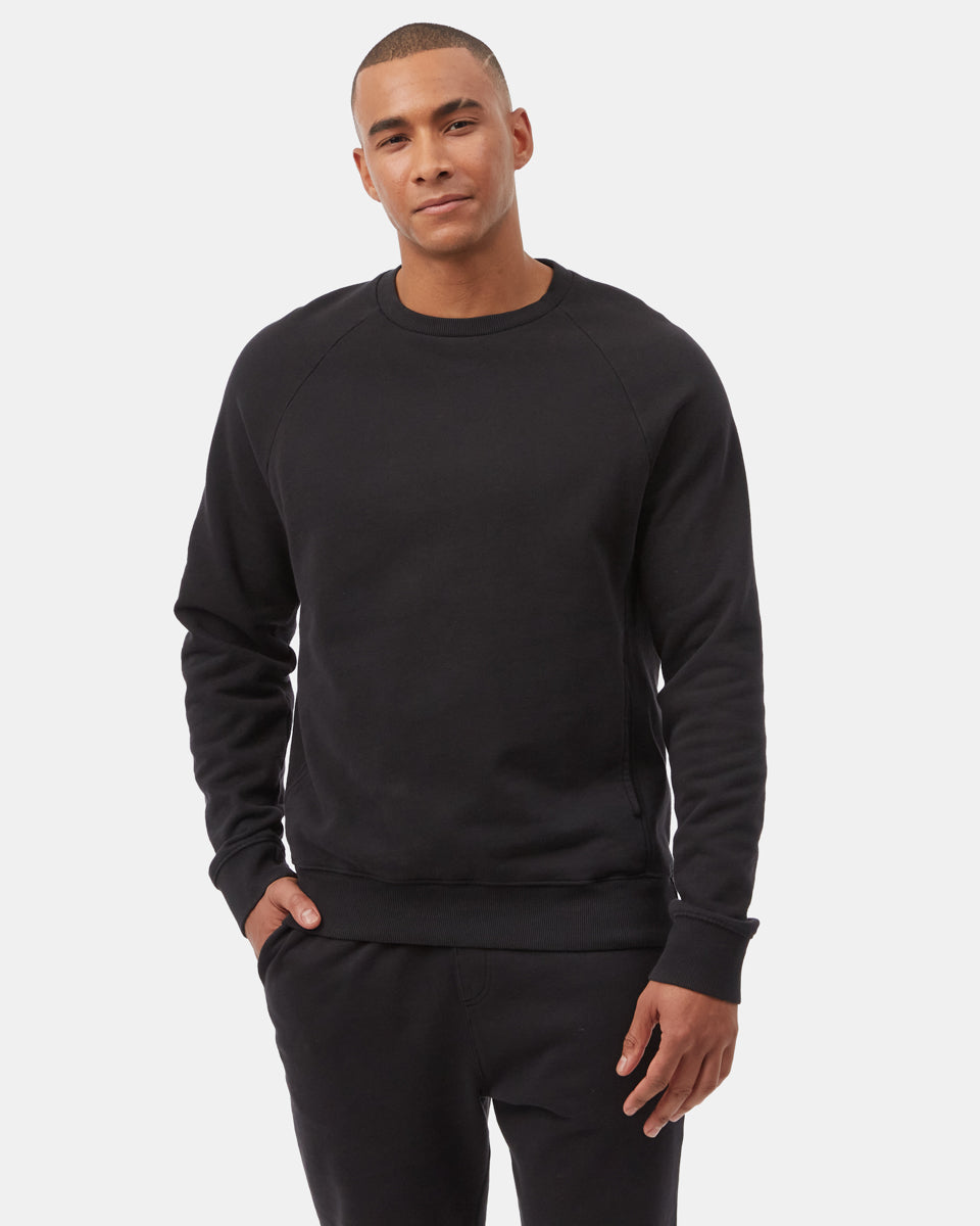 Organic French Terry Raglan Crew