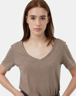 Regenerative Cotton V-Neck T-Shirt