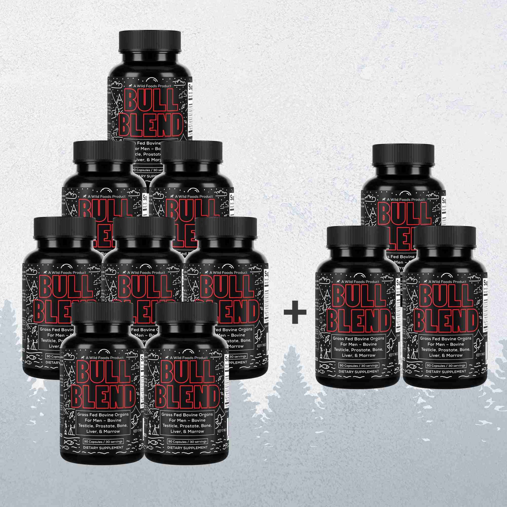 Bull Blend, 30 servings – supporting natural energy levels and male vitality.