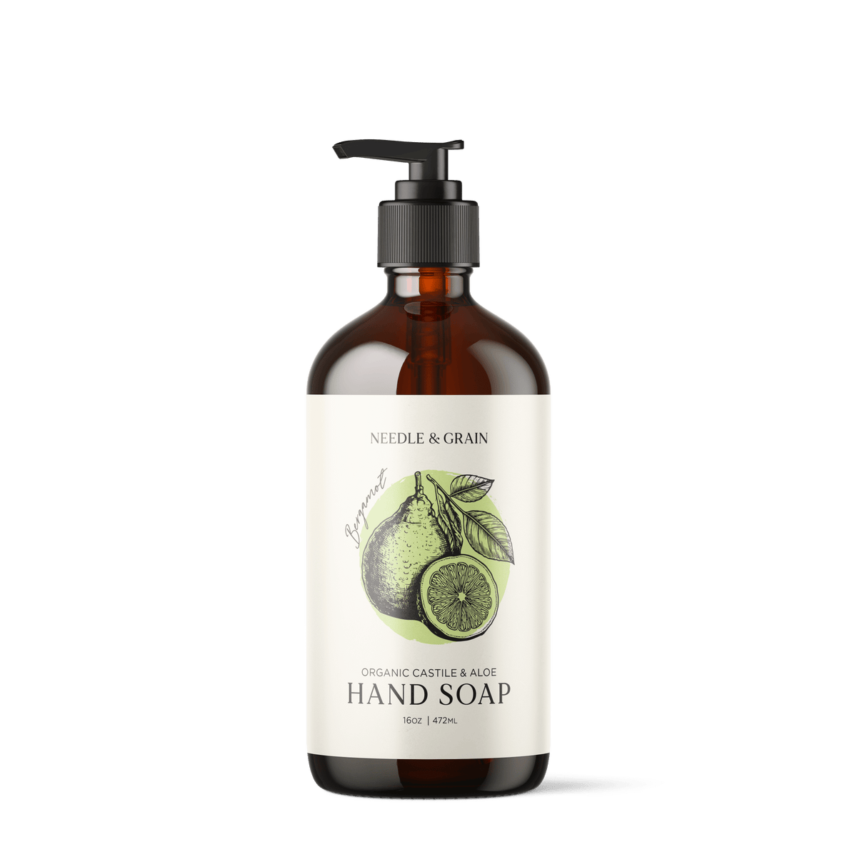 Castile Hand Soap -  Bergamot