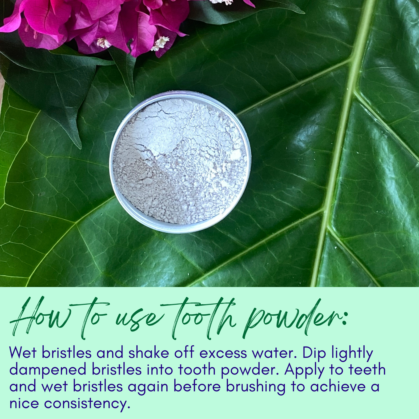 Citrus & Clove Tooth Powder with 5% Hydroxyapatite, Microbiome-Friendly