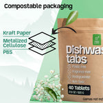 EWG Verified™ & PVA-Free Dishwasher Tabs