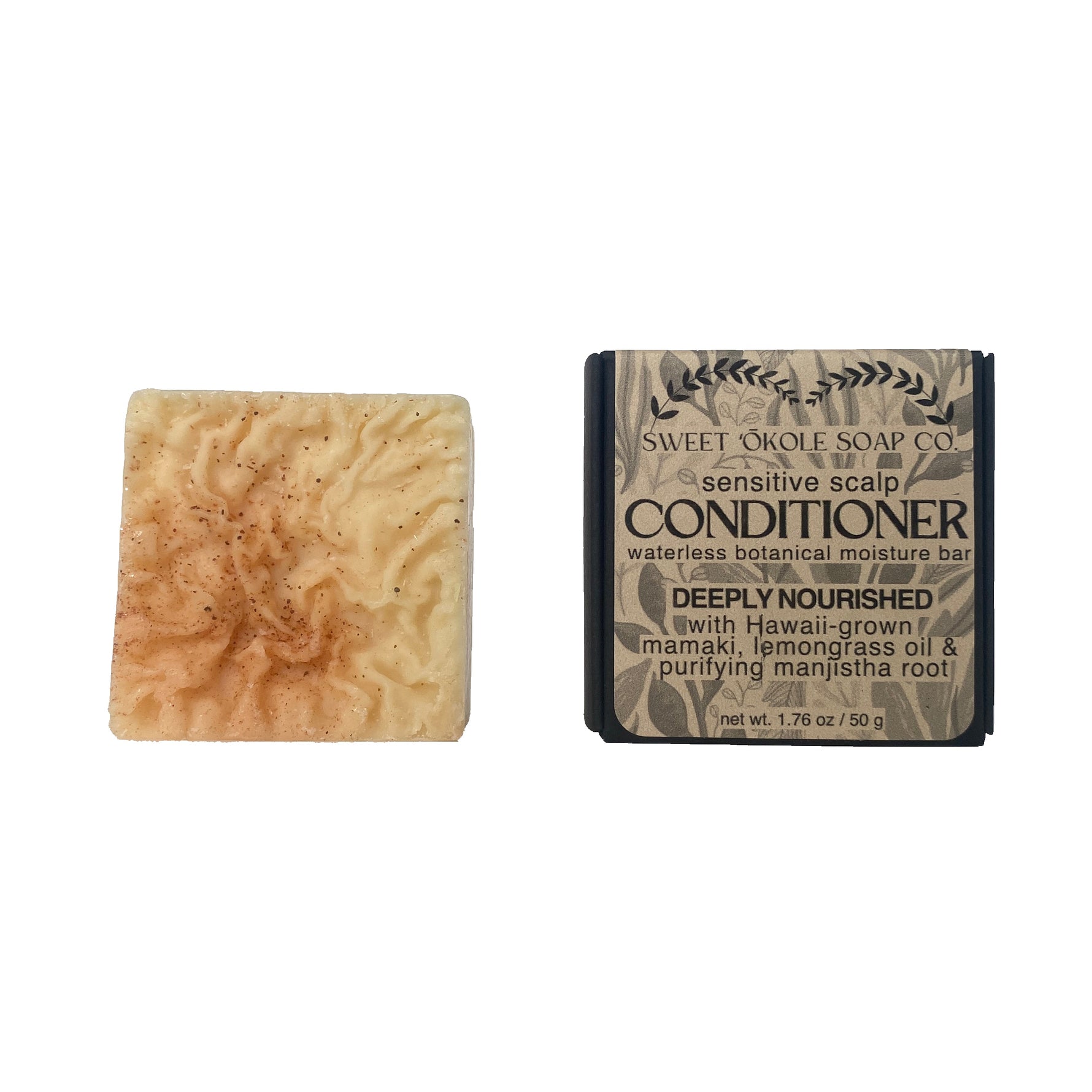 Conditioner Bar with Mamaki & Lemongrass Botanicals
