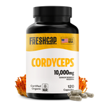 Organic Cordyceps Mushroom Supplement Capsules