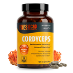 Organic Cordyceps Mushroom Supplement Capsules