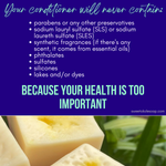 Essential Oil Conditioner Bar - Citrus Patchouli with Olena (Turmeric)