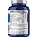 NusaPure Ear Health Support System – Vitamin C, B Vitamins, Niacin, Pantothenic Acid, Calcium, Choline, Bioflavonoids & Inositol – 90 Vegetarian Tablets – GMP Quality & Vegan – Lab Tested