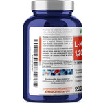 NusaPure L Methionine 1200mg | 200 Capsules | Non-GMO | Vegan Supplement