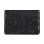 Felt and Leather Bifold Wallet