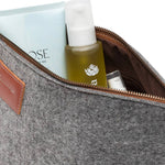Felt and Leather Travel Kit