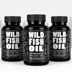 Wild Fish Oil Capsules, Omega-3 Blend, Sustainable, Pure, Third-Party Tested