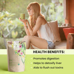 Detox Tea, Ayurvedic Cleanse with Dandelion & Lemongrass | Organic