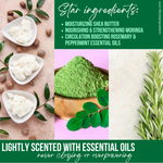 Non-Toxic Conditioner Bar w/ Rosemary, Mint & Moringa