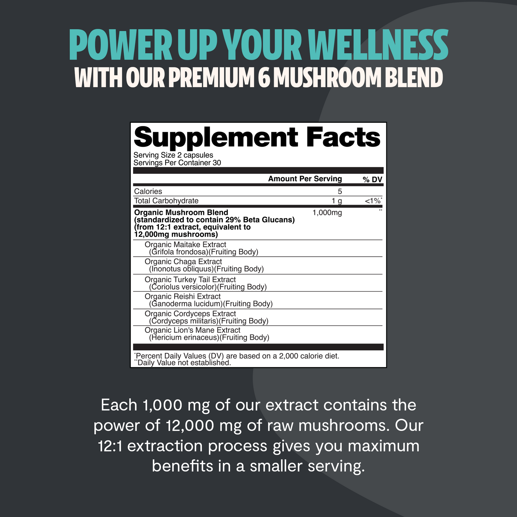 Ultimate Mushroom Complex Capsules