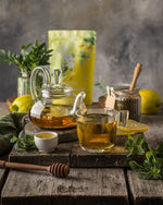 Lemon Spearmint Tea, Refreshing Herbal Blend - Organic & Kosher