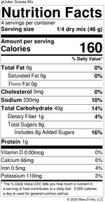 gfJules Gluten Free British Scones Mix