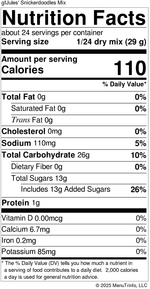gfJules Gluten Free Snickerdoodle Mix