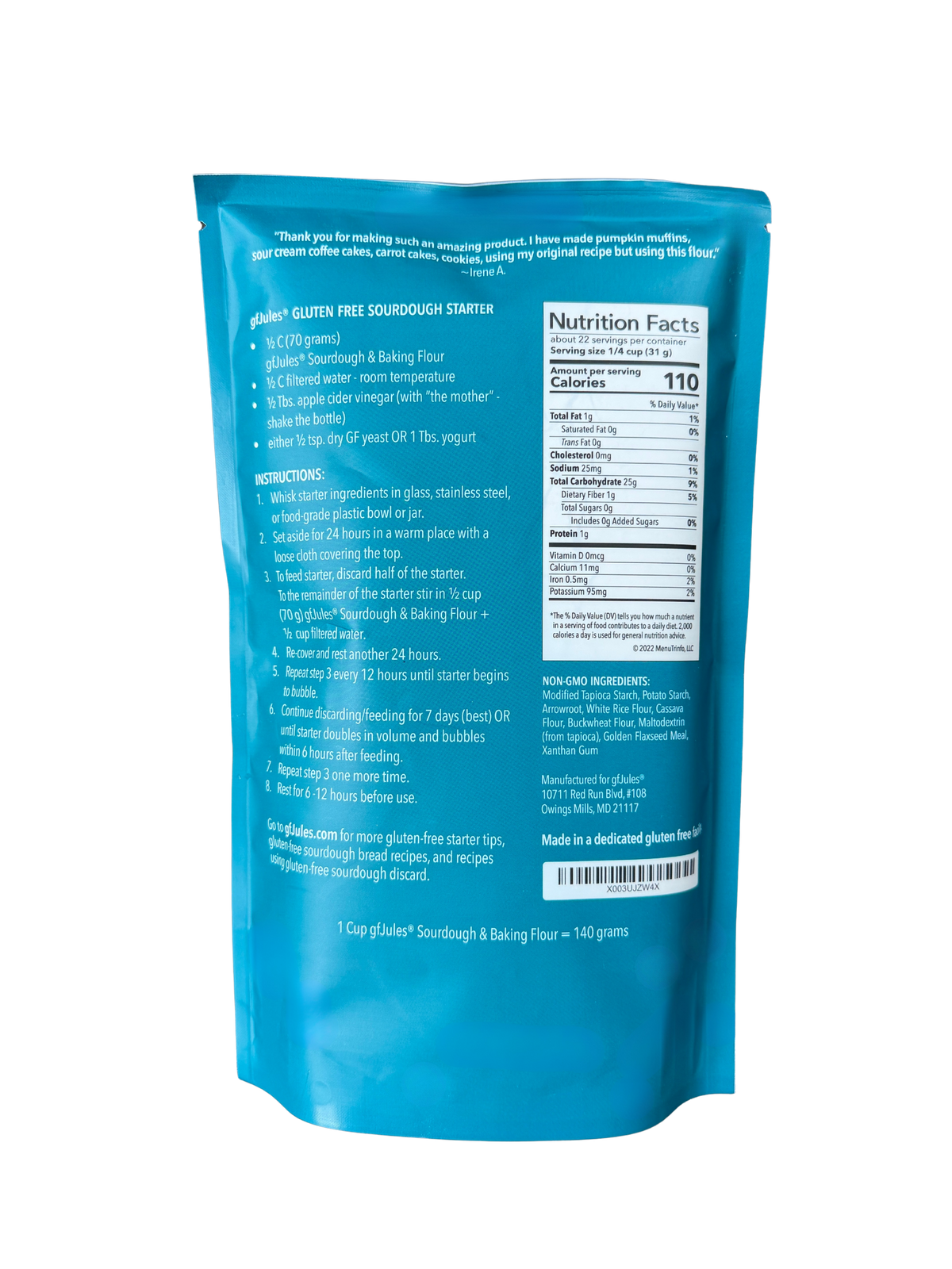 Gluten-Free Sourdough & Baking Flour | gfJules