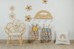 Blossom Dreams Girls Bedroom Rattan Decorative Flower Chair