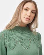 Highline Pointelle Turtleneck Sweater