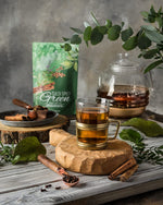 Tulsi Spicy Chai Tea, Energy & Focus - Green Tea - Organic & Kosher