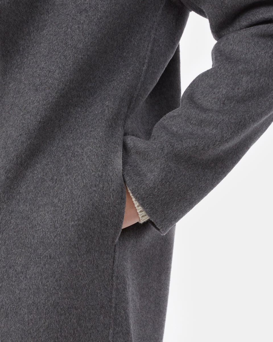 Wool Longline Coat