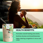 Decongest Tea, Respiratory Comfort | Turmeric Ginger Blend | Organic
