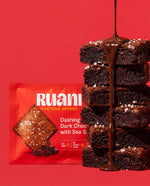 6 pack Dashing Dark Chocolate Brownie with sea salt
