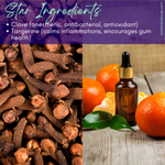 Citrus & Clove Tooth Powder with 5% Hydroxyapatite, Microbiome-Friendly