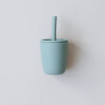 Mini Straw Cup - Silicone Straw Cup for Babies & Young Toddlers